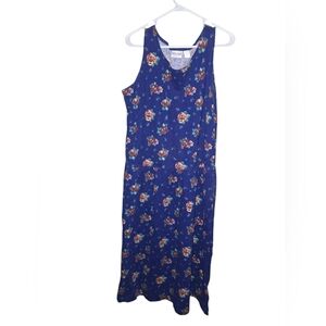 5/176. Styles To Go Floral Blue Sleeveless Dress